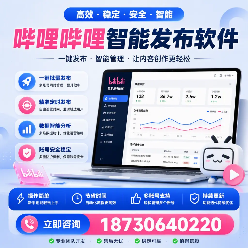 如何在 深圳 制定有效的哔哩哔哩智能发布策略